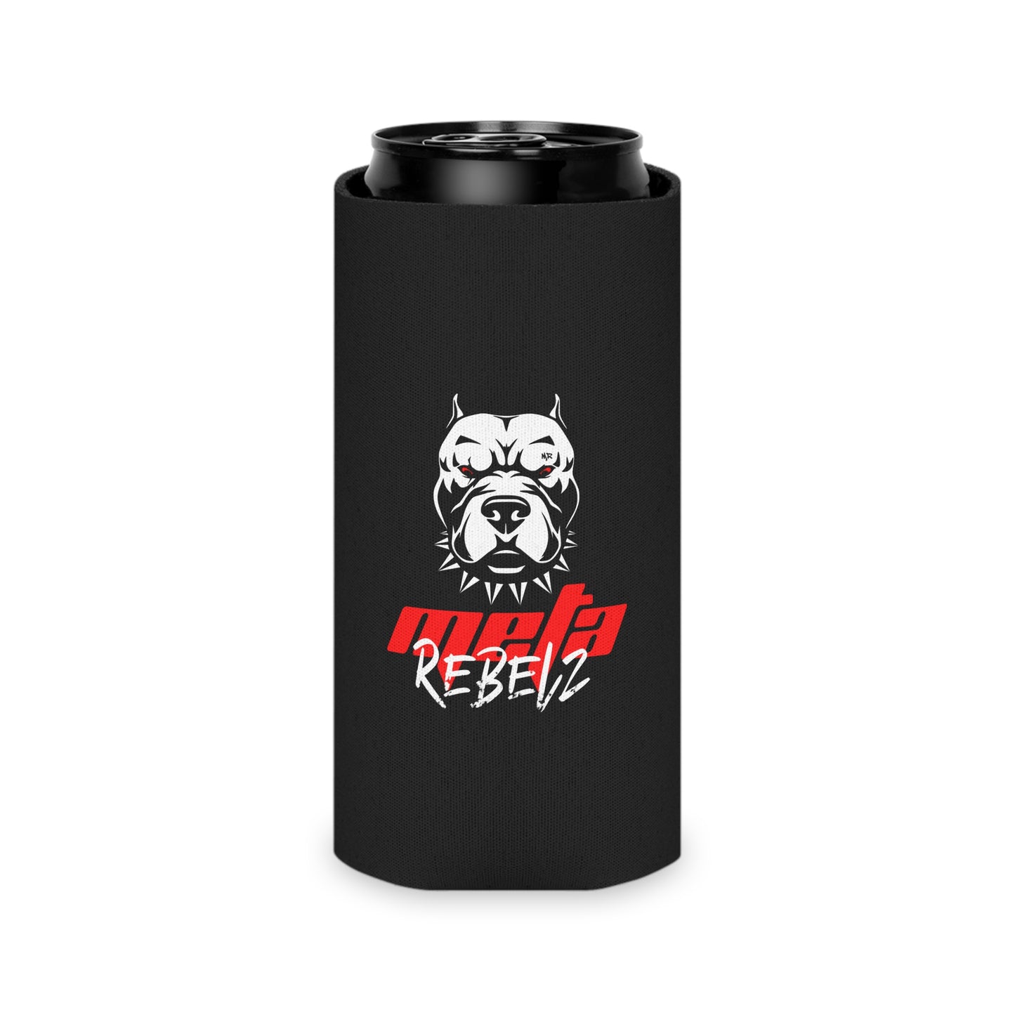 Rebelz Logo Can Cooler
