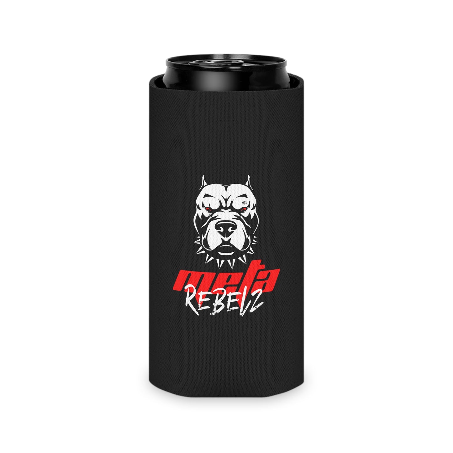 Rebelz Logo Can Cooler