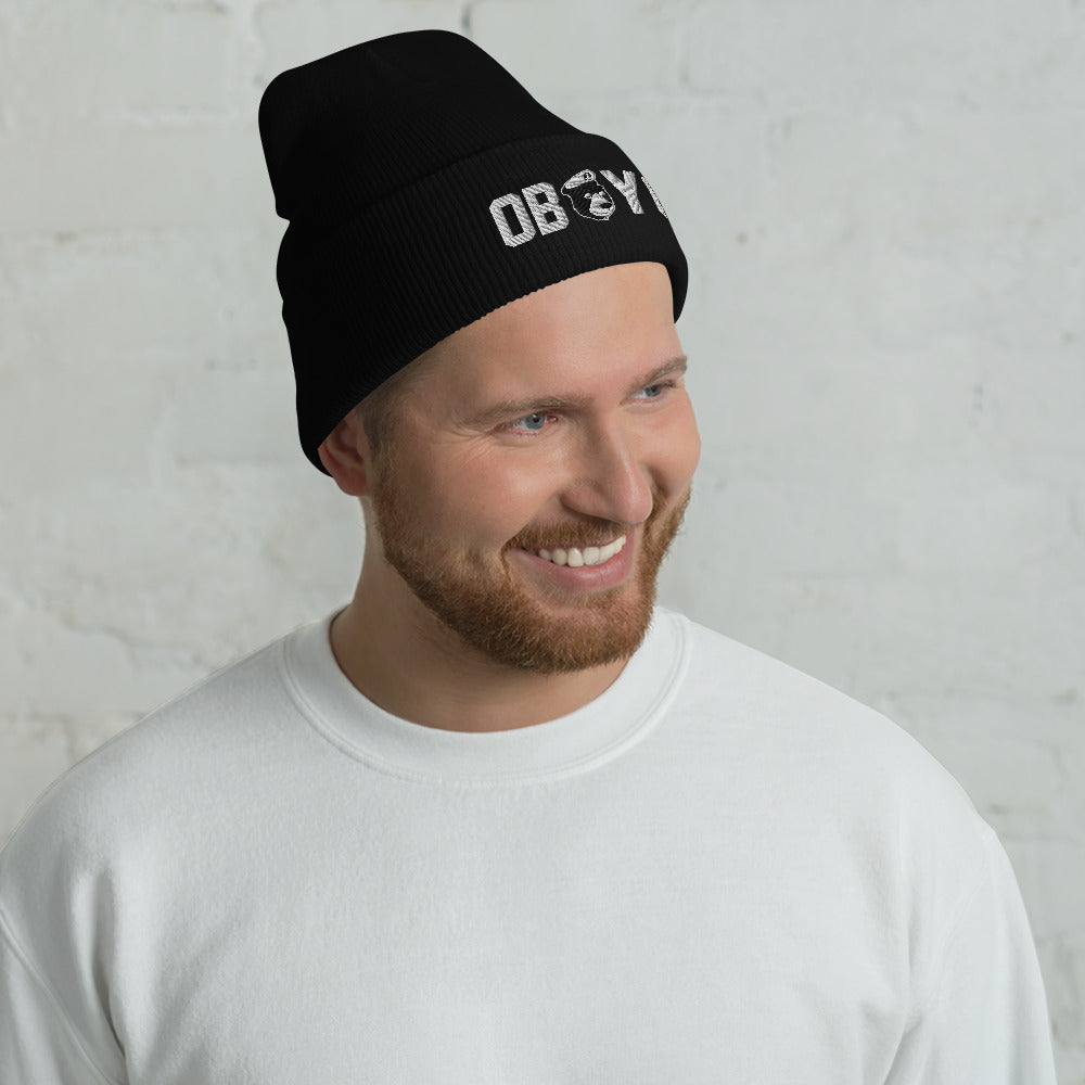 Okay Bear YC Cuffed Beanie