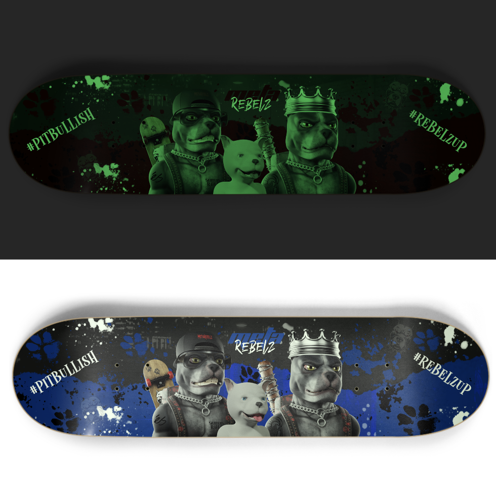Slasher Skate Deck (Glow In The Dark)