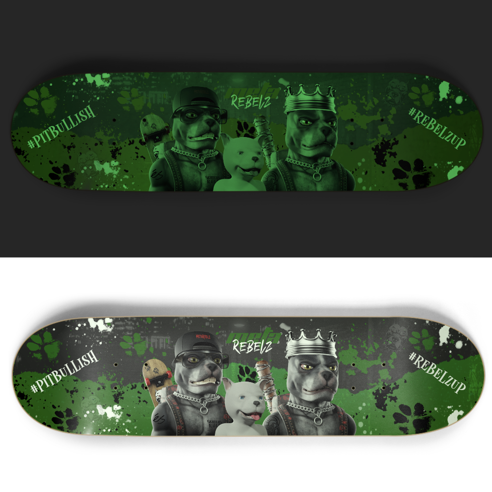 Slasher Skate Deck (Glow In The Dark)