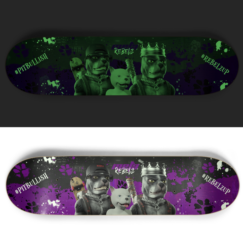 Slasher Skate Deck (Glow In The Dark)