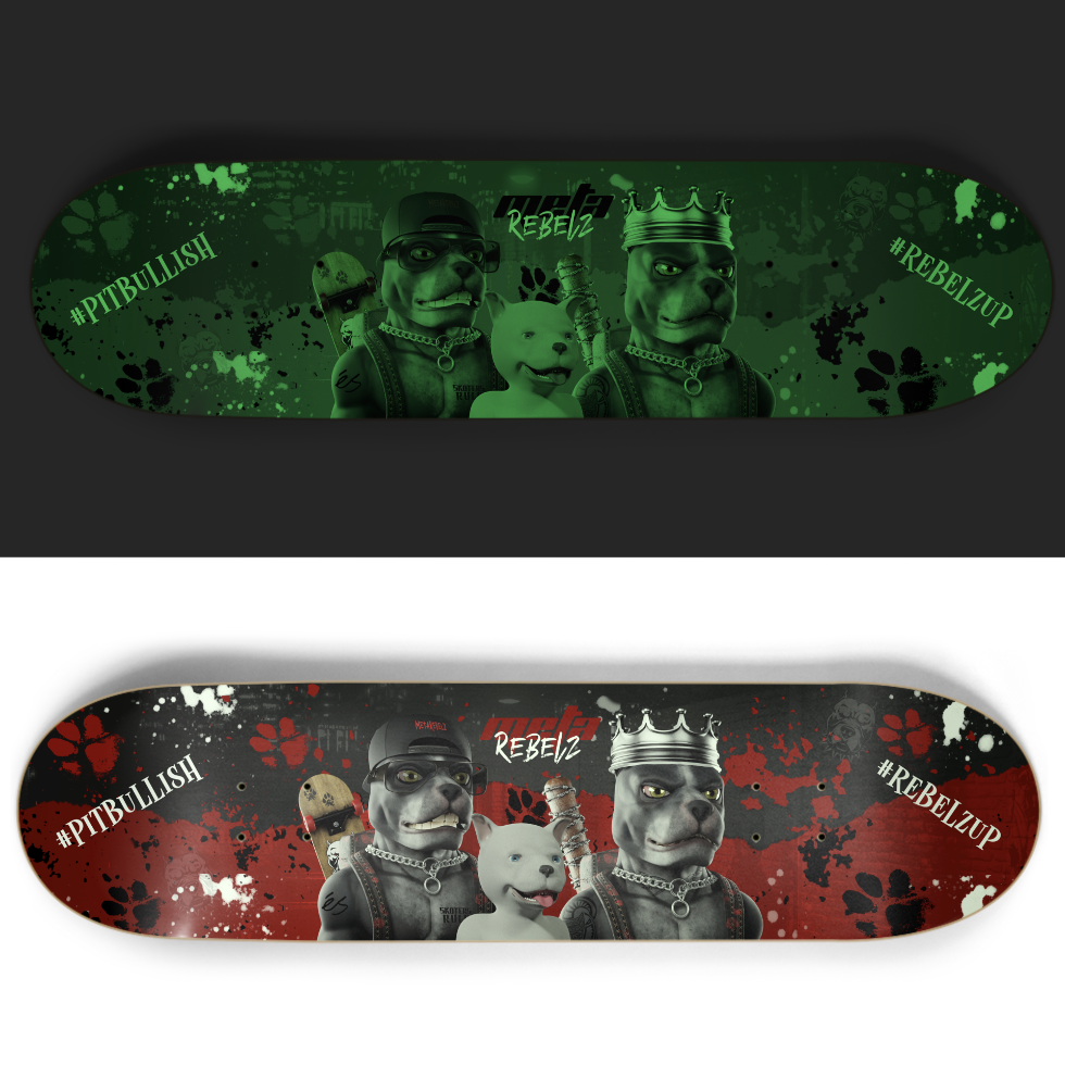 Slasher Skate Deck (Glow In The Dark)