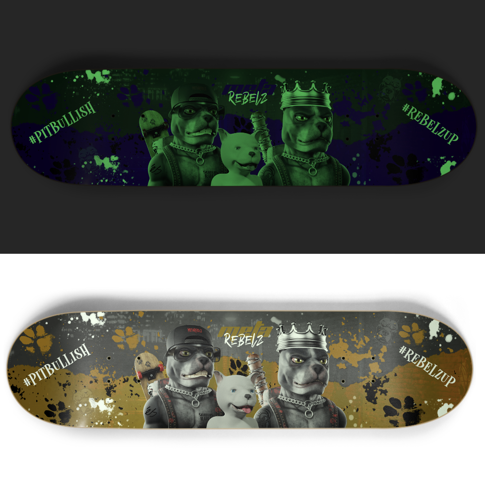 Slasher Skate Deck (Glow In The Dark)