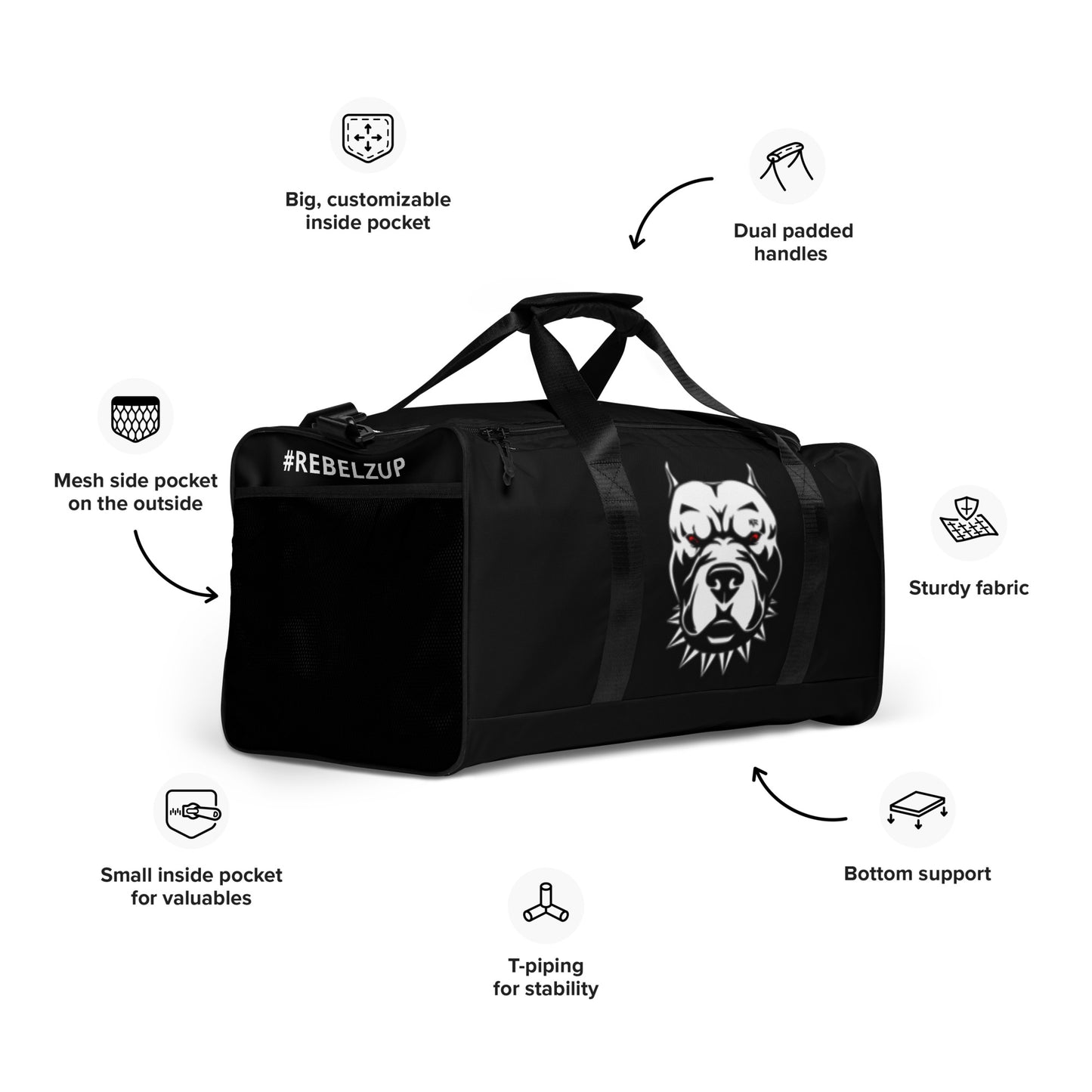Rebelz Duffle bag